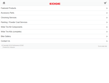 Tablet Screenshot of performanceedge.us